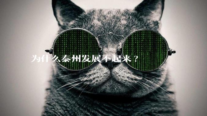 为什么泰州发展不起来?